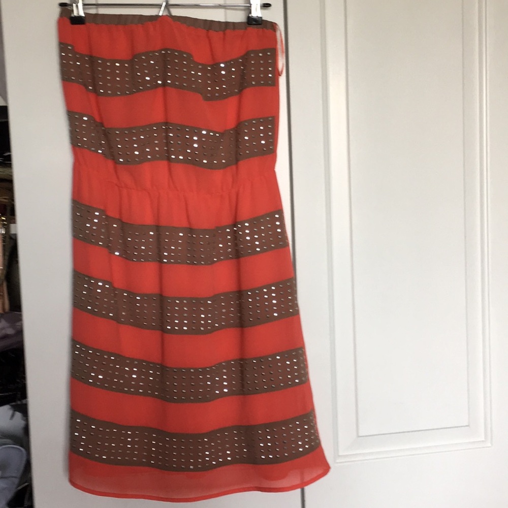 Strapless dress